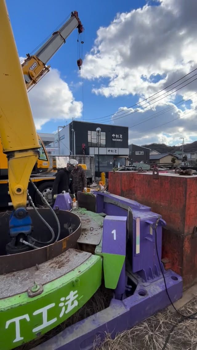 φ1500  1箇所

#φ1500 
#pit工法 
#立坑築造工事 
#ys27